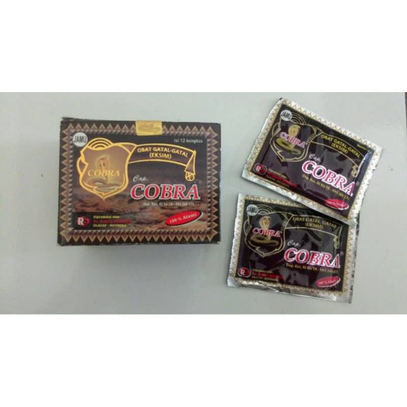 JAMU GATAL GATAL CAP COBRA SERBUK/KAPSUL
