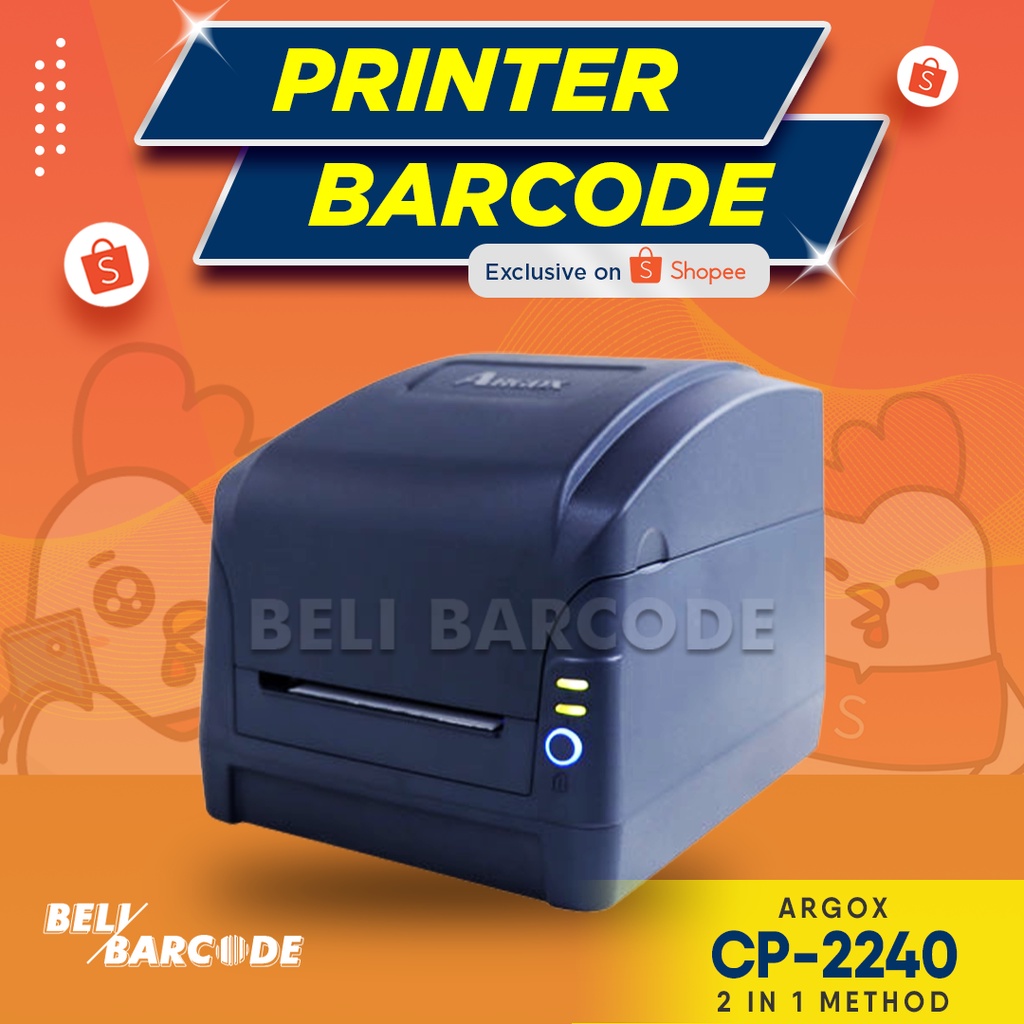 Printer Barcode Argox CP 2440 Cetak Label Direct Thermal Transfer