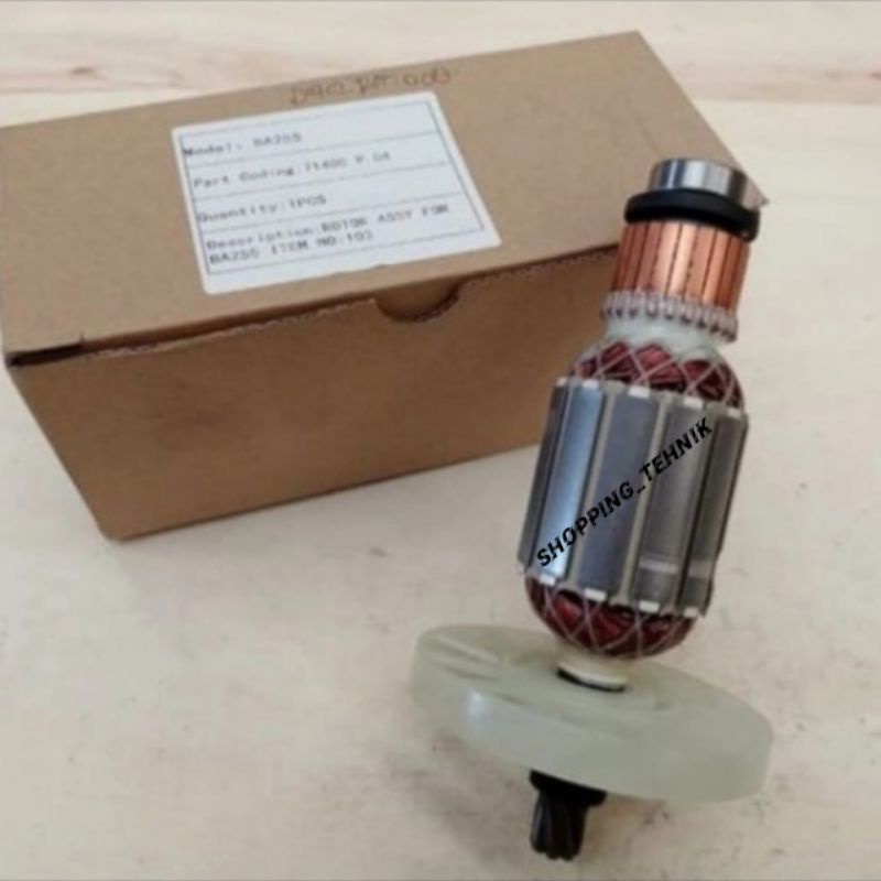 ARMATURE / ANGKER BA255 FOR MESIN JACK HAMMER DOLIZ BA 255 ORIGINAL