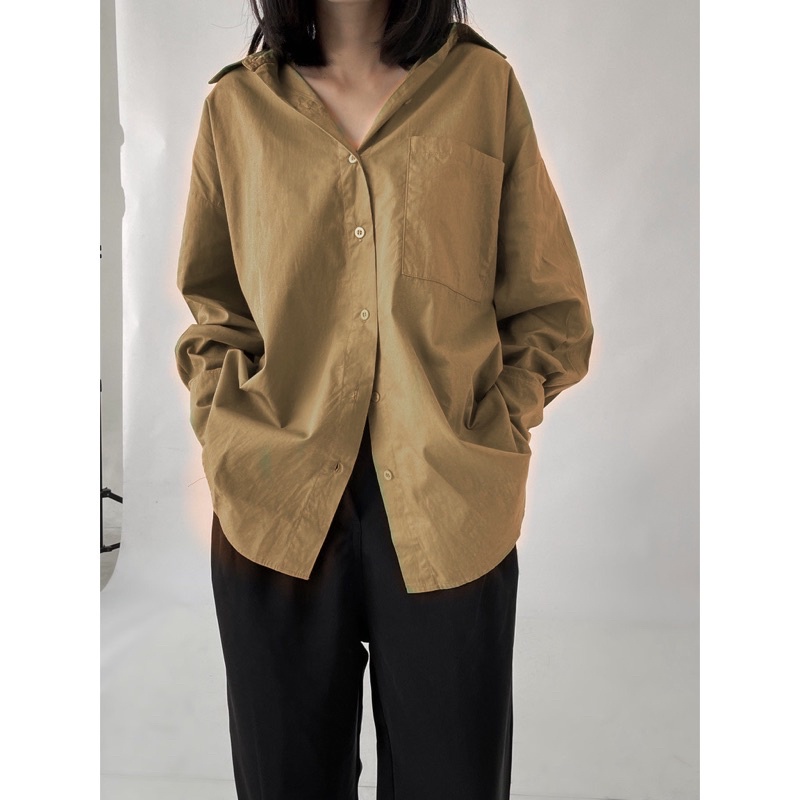 BEFAST - ZRD OOTD Kemeja SUTA / NORMA OVERSIZED LD 120 pj 70cm / Kemeja Jumbo / Kemeja Kerja / Fashion Wanita Casual / Formal / Kem Lengan Panjang / Kemeja Polos kekinian 2022 / Terlaris
