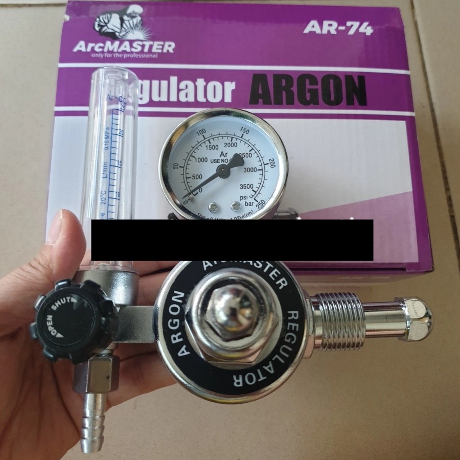 REGULATOR LAS ARGON ARC MASTER REGULATOR ARGON