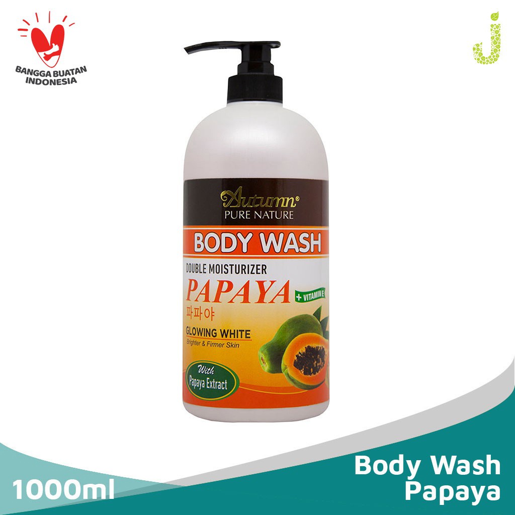 MINIGO Autumn Glowing White Papaya Body Wash 1000ml (PYBW)