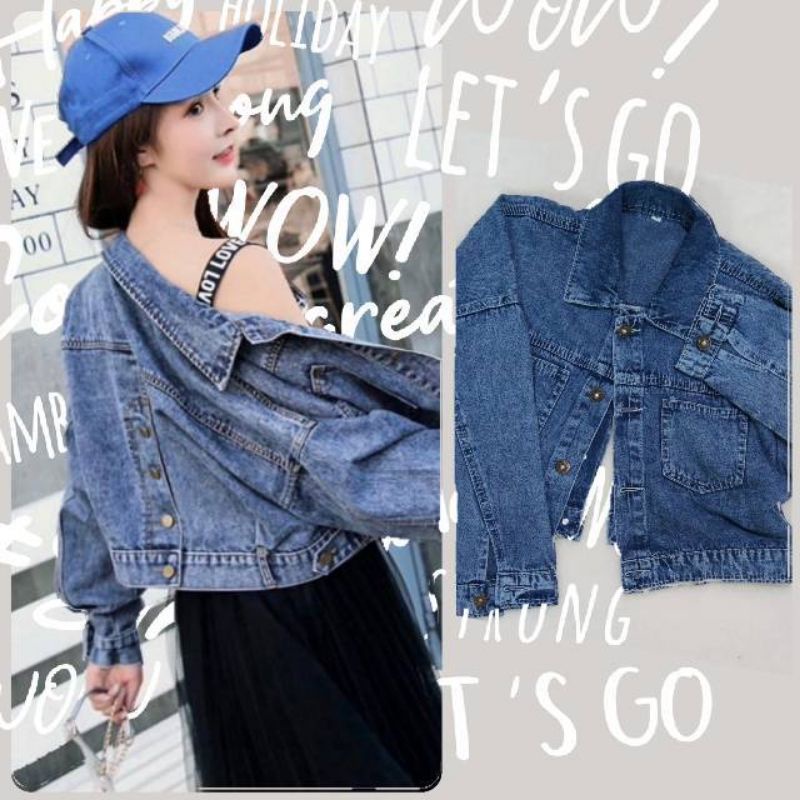 SNOWANSH JAKET JEANS CROP WANITA