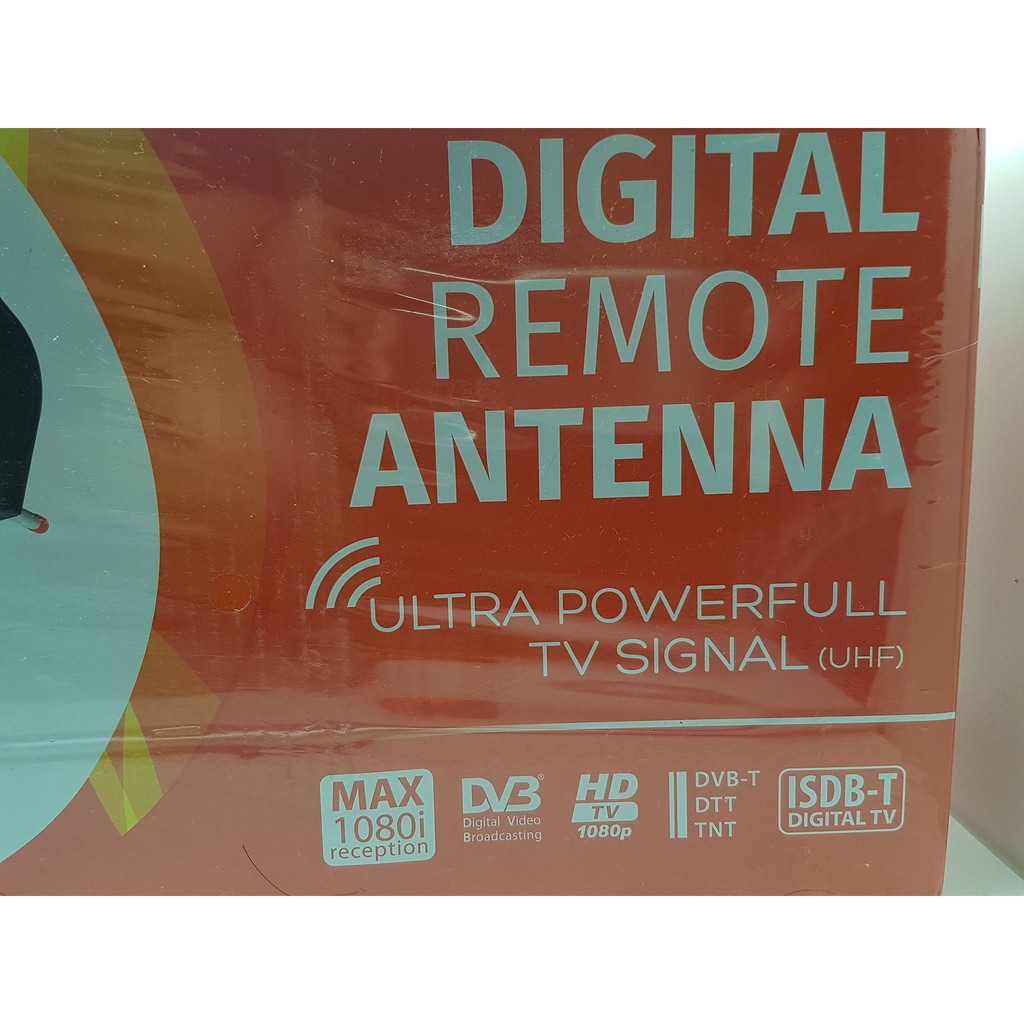 Antena Tv Outdoor PUSH ON dengan Remote dan Booster + Kabel