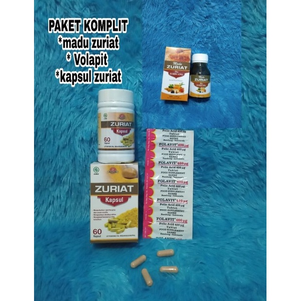 MADU ZURIAT+KAPSUL ZURIAT+VOLAPIT
