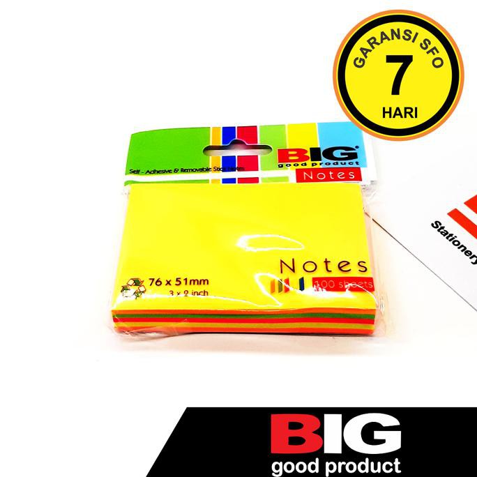 

Hanya Disini] Sticky Notes Big 76Mm X 51Mm Raindbow (Memo Post It)