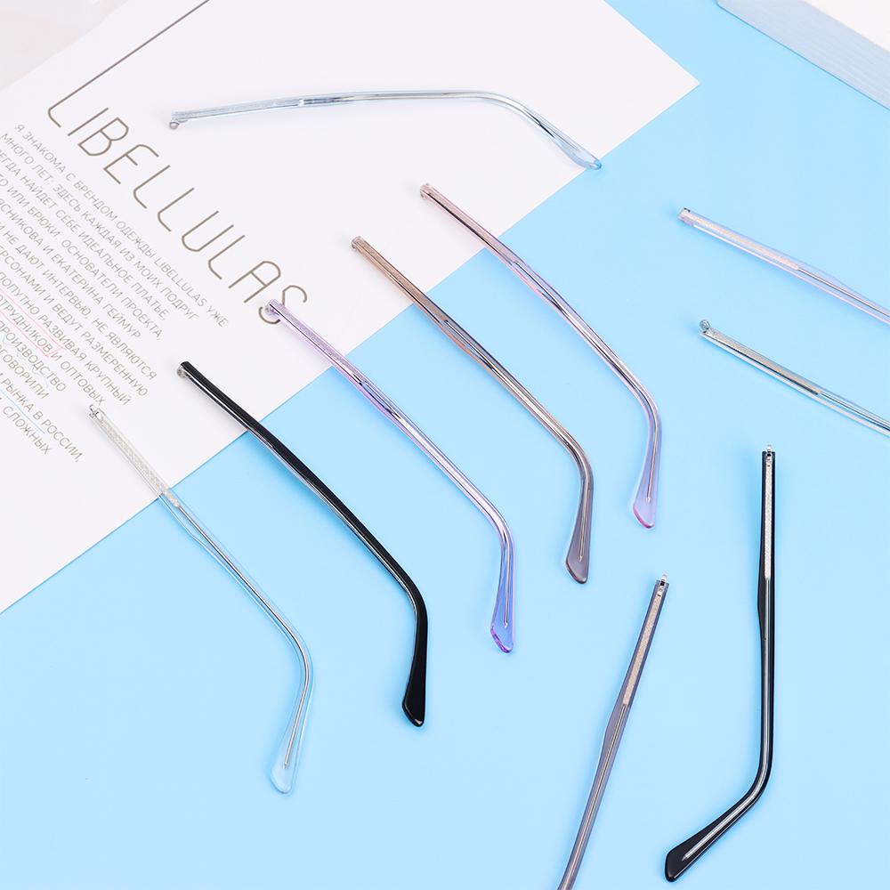 Wonder 1 Pasang Lengan Kacamata Universal Anti Slip Bahan Metal