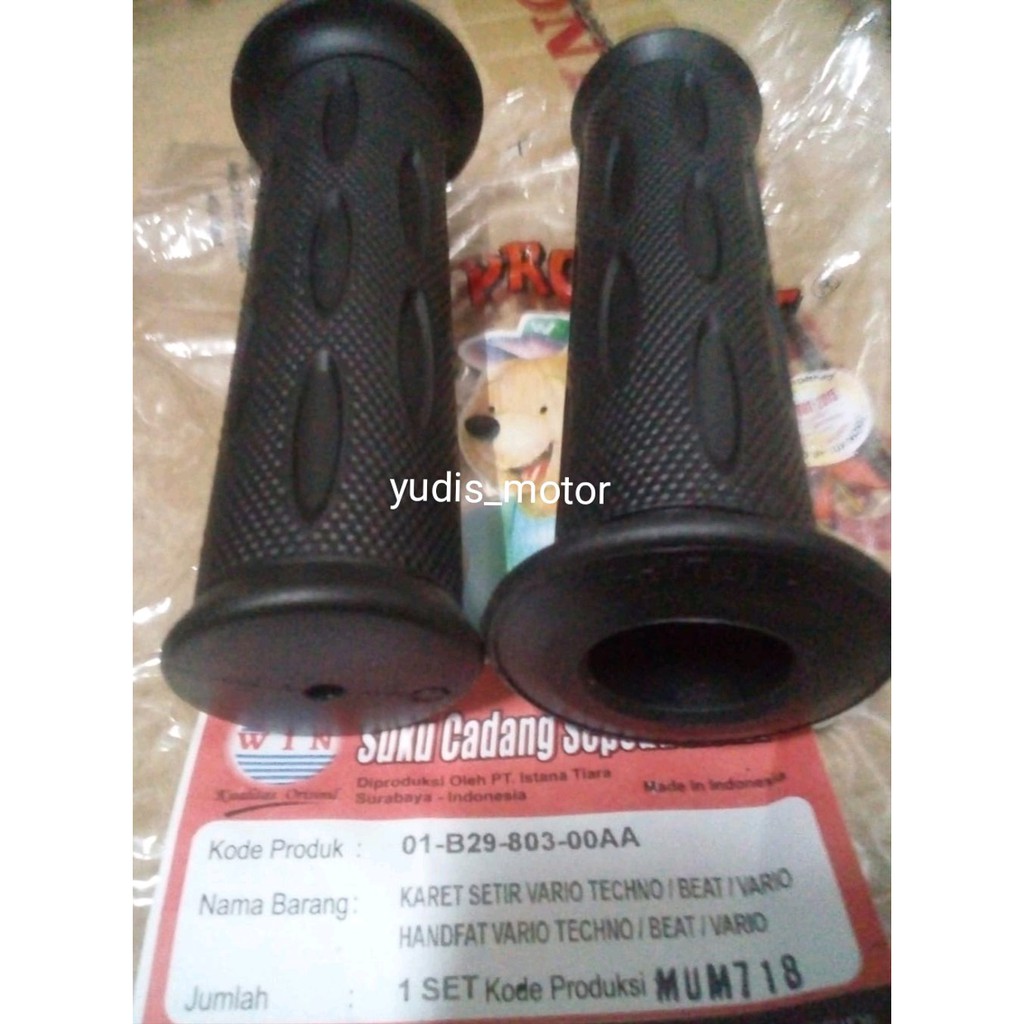 KARET HANDFAT HANDGRIP STANDARD VARIO BEAT WIN  bac5616