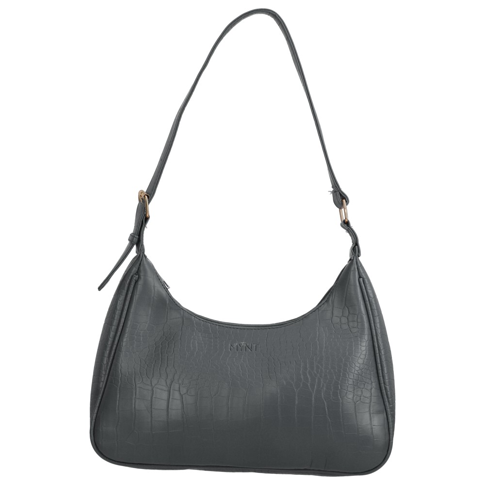MYNT by Mayonette Boram Shoulder Bag Croco Vintage Bag Tas Wanita Terbaru 2021-Grey