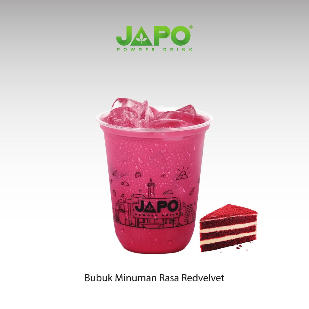 

JAPO Bubuk Minuman Redvelvet 500 gr