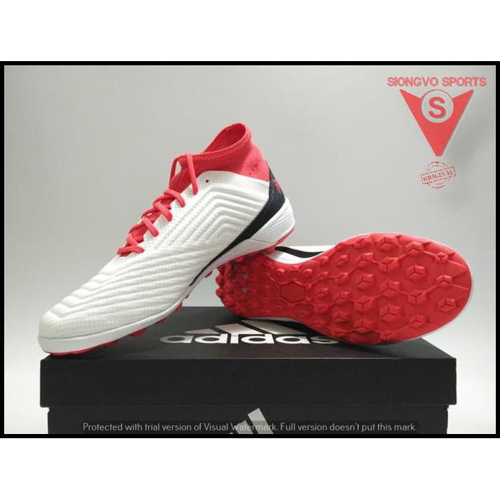 Super Sale Sepatu Futsal - Adidas Predator Tango 18.3 Tf Original #Cp9930 White