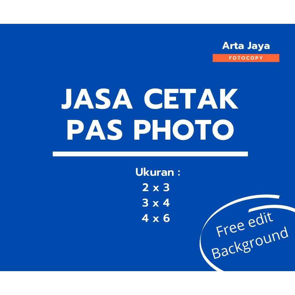 JASA CETAK FOTO (Ukuran 2 x 3, 3 x 4, 4 x 6)