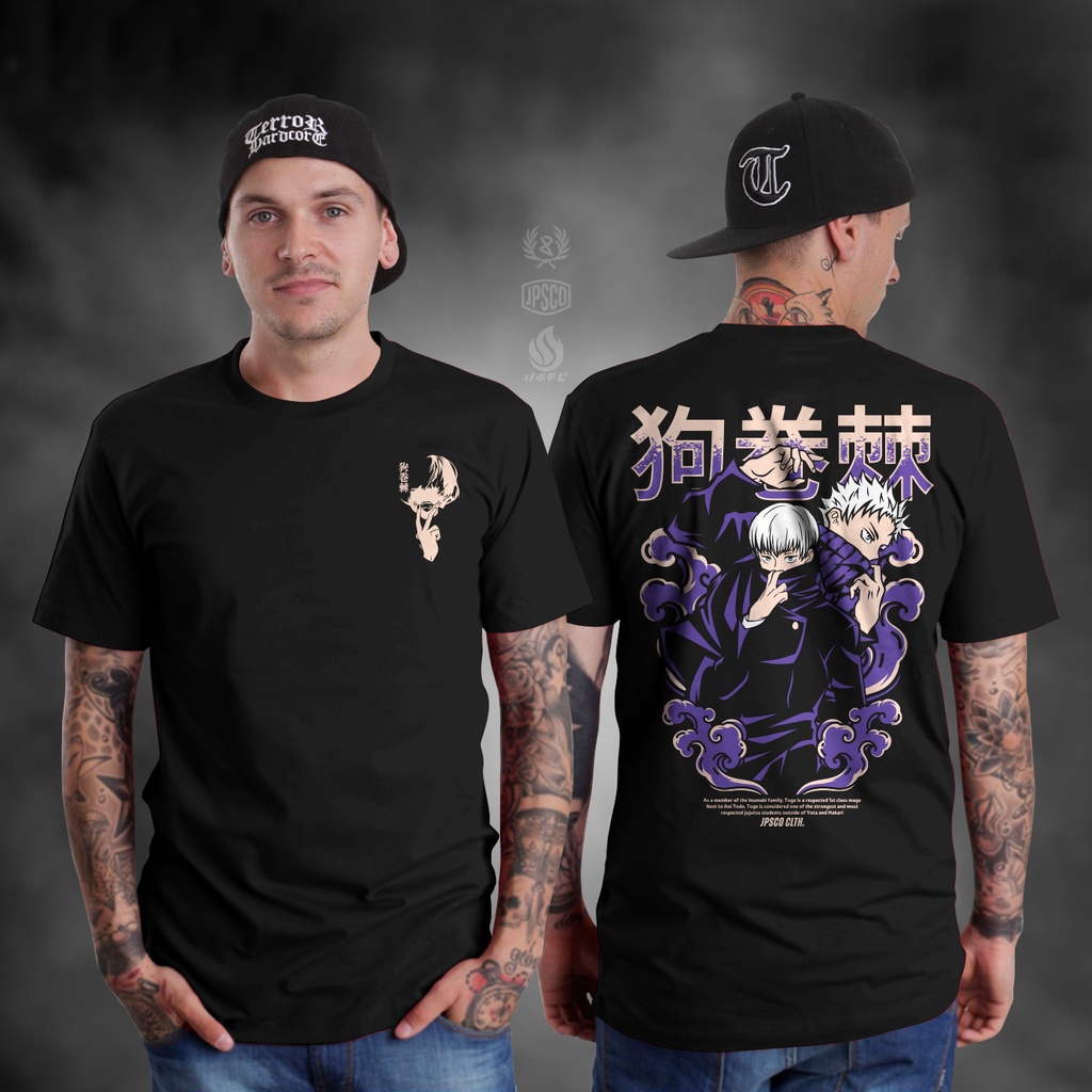 Kaos INUMAKI TOGE JUJUTSU KAISEN BAJU JEPANG ANIME MANGA T-Shirt