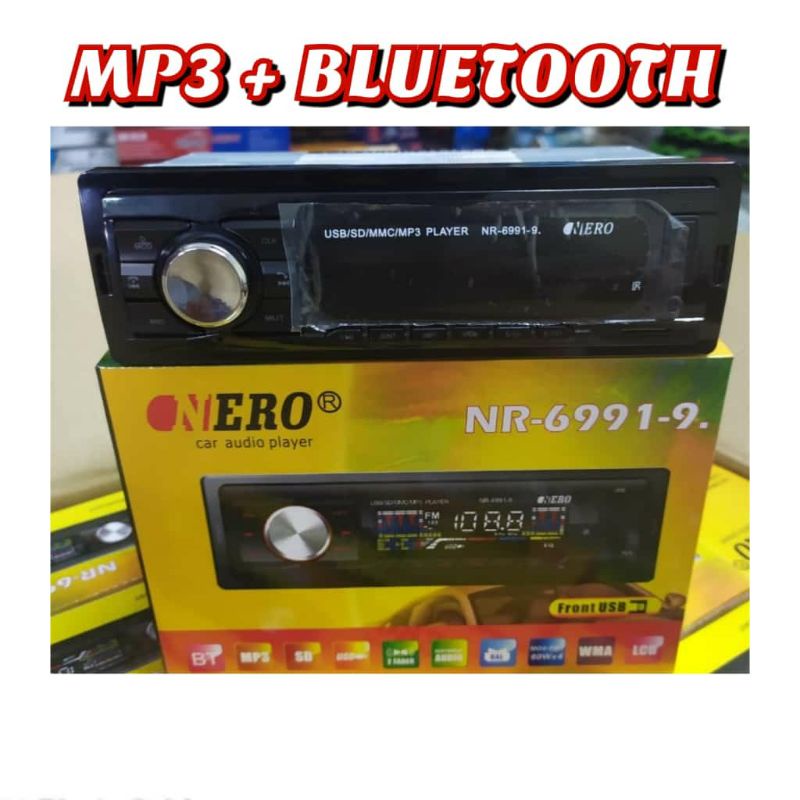 Tape mobil mp3 usb radio BLUETOOTH  Nero NR 6991-9