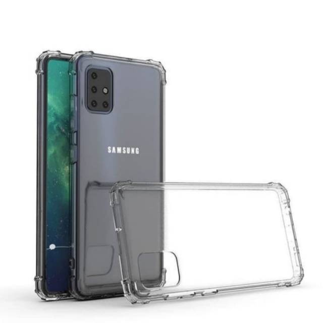 anticrack Samsung A13 A33 A73 A22 A32 A52 A72 A51 A71 A21S case cover anti crack fuze acrylic