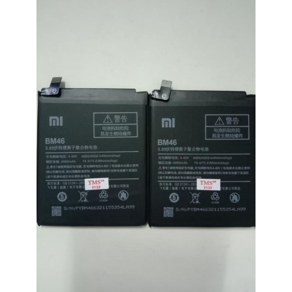 BATRE BAT BATERAI XIOMI BM 46/NOTE 3