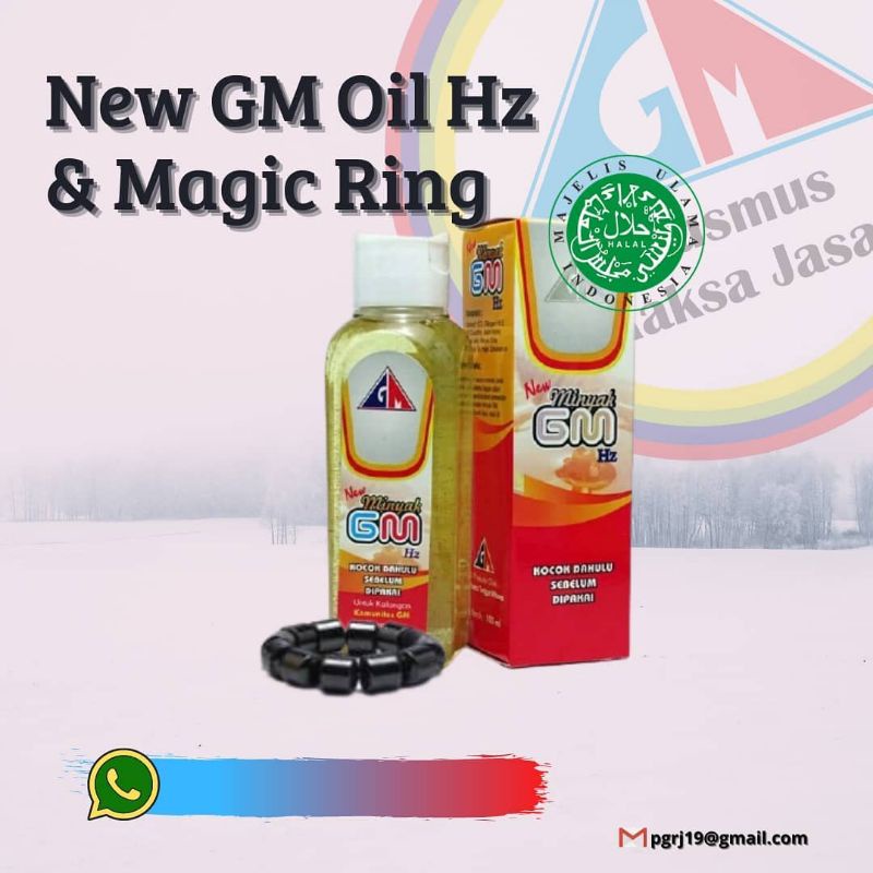 Herbal Gusmus Jabar/ Herbal / Magic Ring / GM Oil / Mr.P