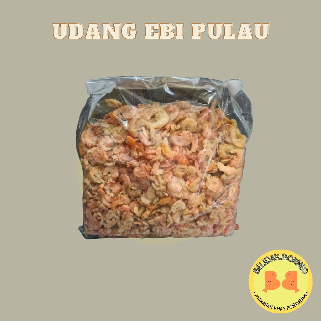 

Udang Ebi Pulau/ Hebi Pulau Pontianak 500 gr