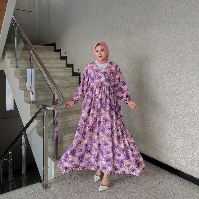 Gamis rachel premium // Gamis floral