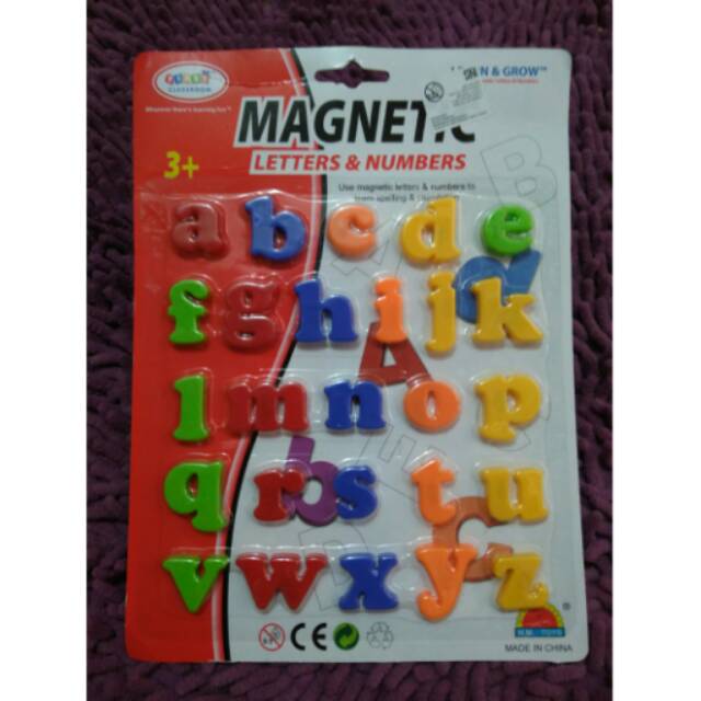 

Magnetic Letter Huruf Kecil