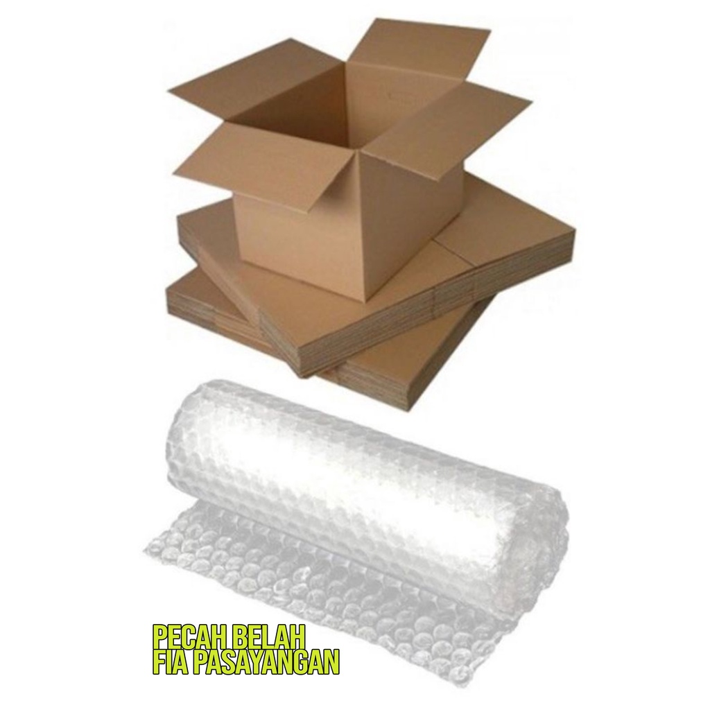 

EXTRA TAMBAHAN KOTAK BUBBLE WRAP BIAR PACKINGAN LEBIH AMAN