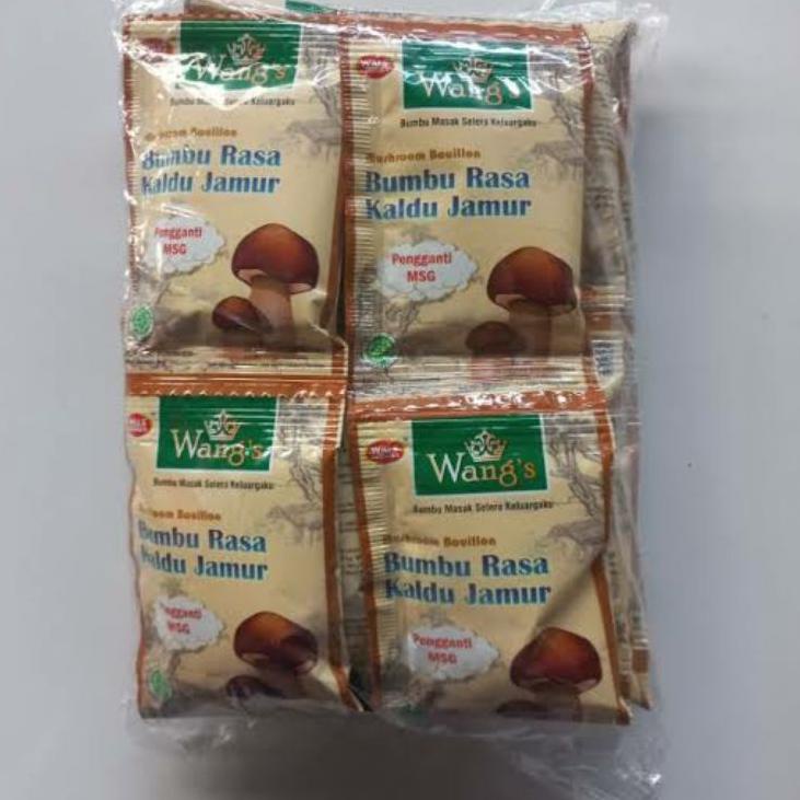 

Ready Now--Wang's kaldu jamur sachet 12x6gr