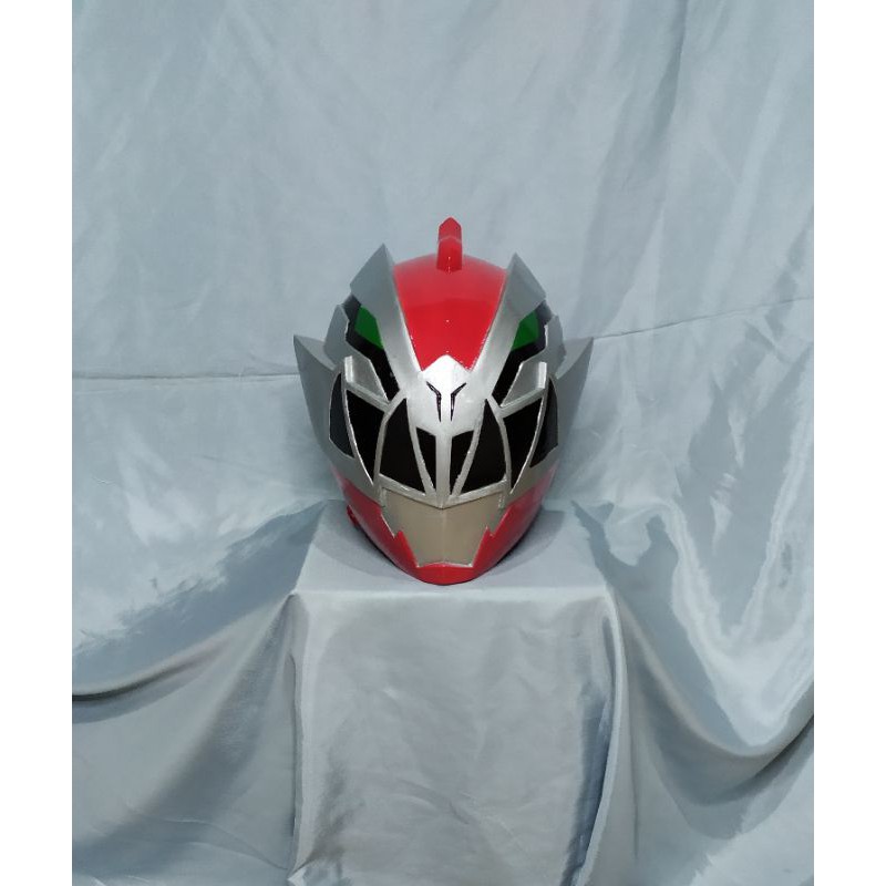 Power Rangers Dino Furry Red helmet