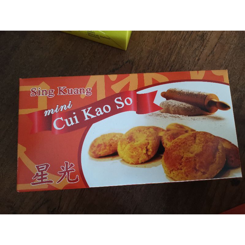 Sing kuang kue kering hiu hio pia phong pia tausa tau sa kacang hitam hijau 3 rasa chui kao so bakpia makanan xing kuang