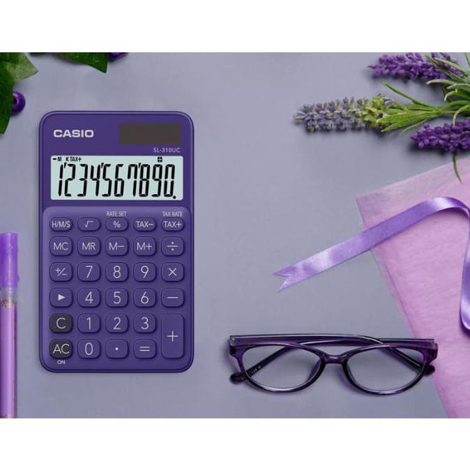 

ITERMURAHl CASIO Colorful Calculator SL-310UC-Purple ICLQl