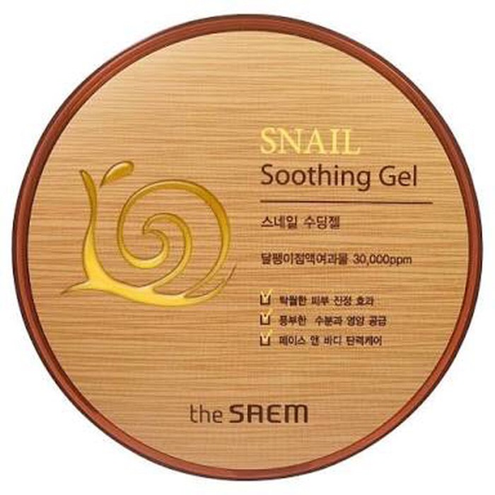 The Saem Snail Soothing Gel (300ml) 100⎕riginal