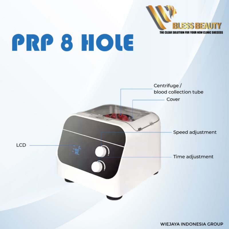 PRP 8 HOLES DIGITAL 4000 RPM CENTRIFUGE