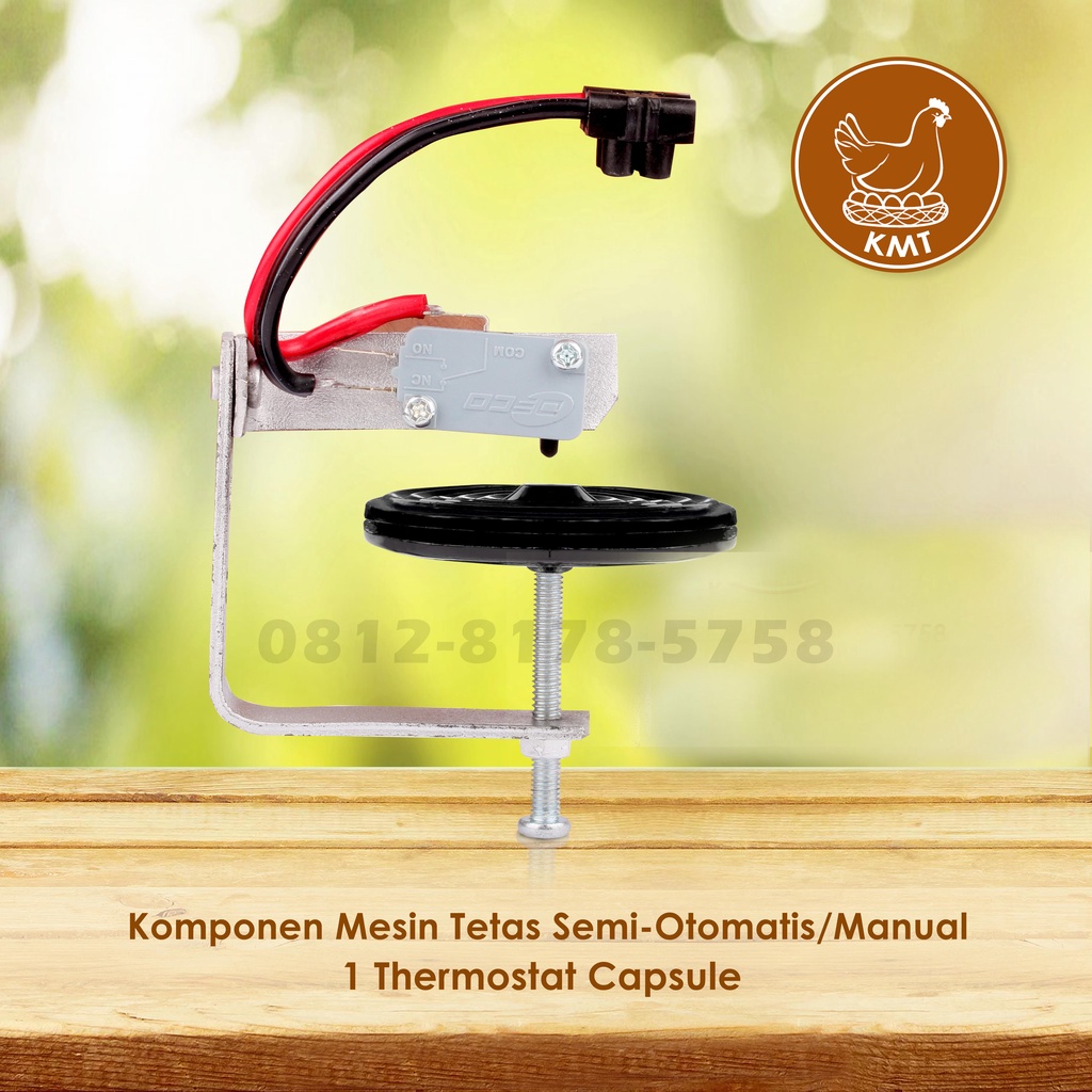 Termostat Thermostat Kapsul Capsule Cemani Termometer Thermometer Mesin Tetas Telur Full Otomatis Penetas