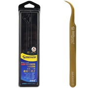 MECHANIC Pinset King AA-King 15 Emas Lurus - Tweezers Gold Straight Original