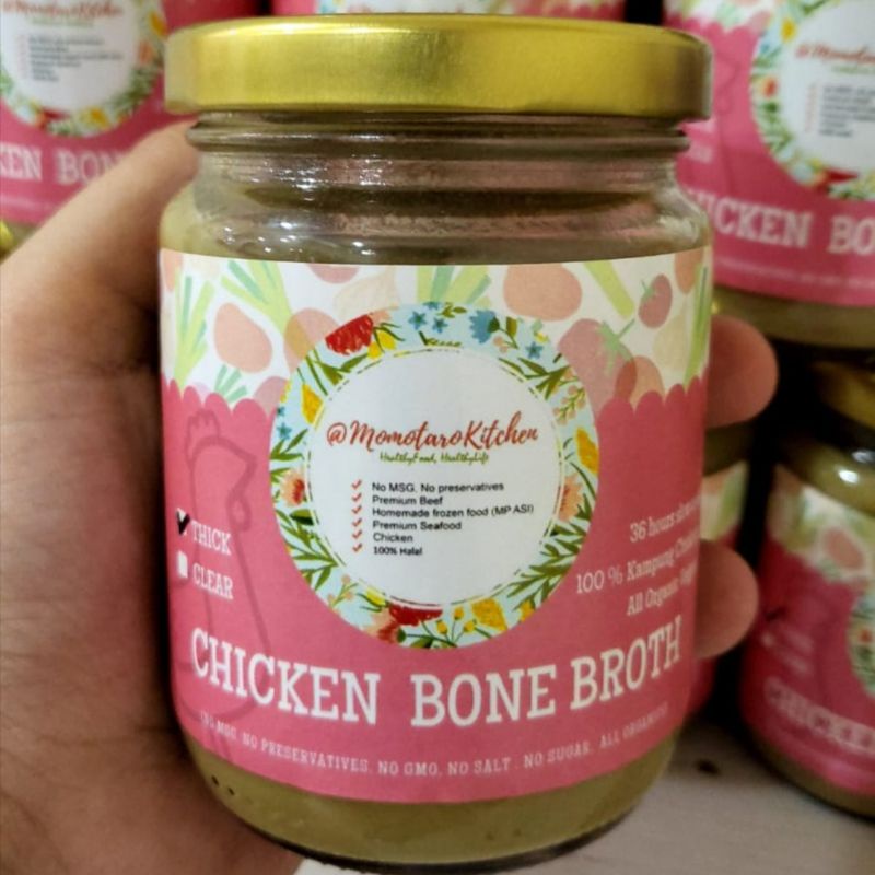 

chicken bone broth kental
