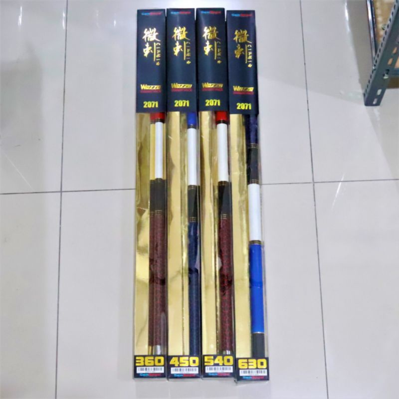 Tegek kuat carbon kaku Seabazz Wezze Carbone Pole 540