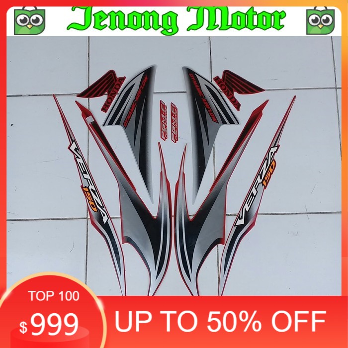 TERBARU stiker verza 150 2013 merah