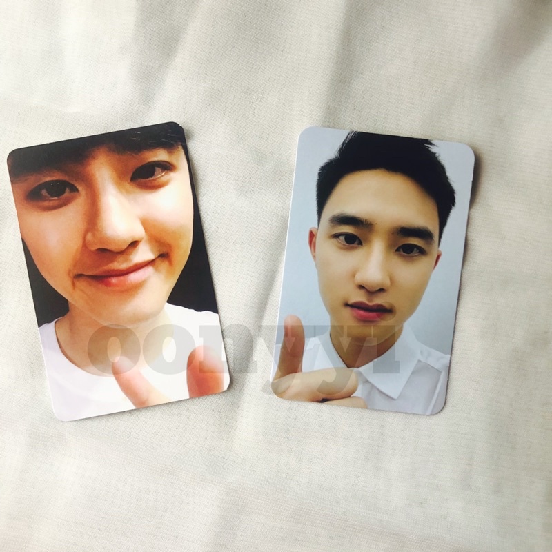 KYUNGSOO OFFICIAL PHOTOCARD LMR (KOR. VER) AND WELLKIT