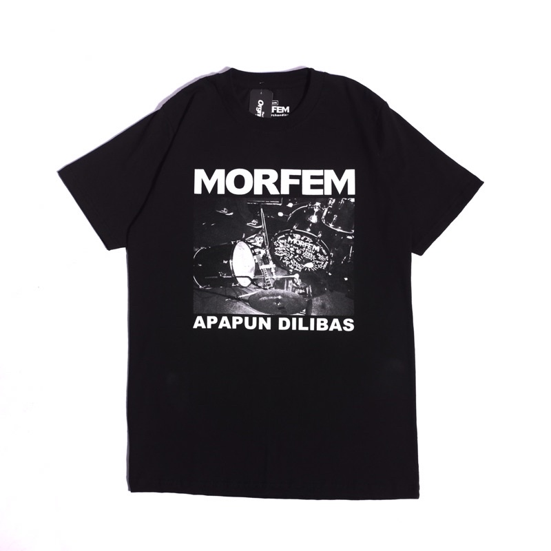 Originmerch_Store Tshirt Morfem - Apapun Dilibas | ORIGINAL / Official Merch / Kaos Distortion