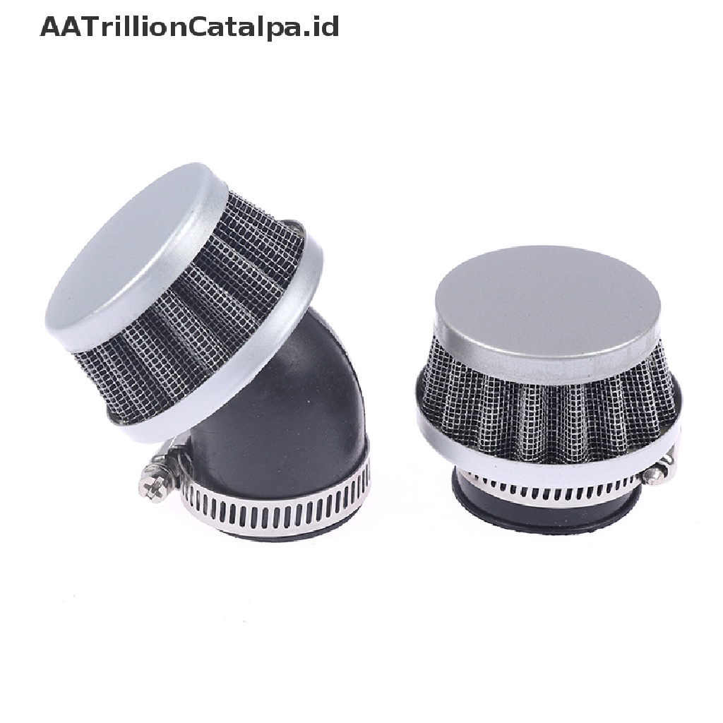 Aatrillioncatalpa Filter Udara Mini Luruslengkung 35mm Untuk Motor Dirt Pit Bike