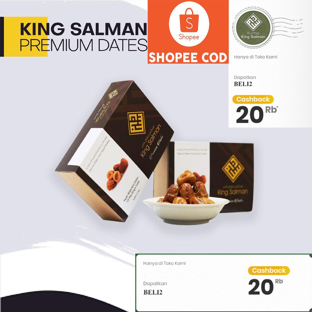 

Kurma King Salman Kurma Sukkari (VIP) Kurma Para Raja Kurma Madu Original Kurma PREMIUM