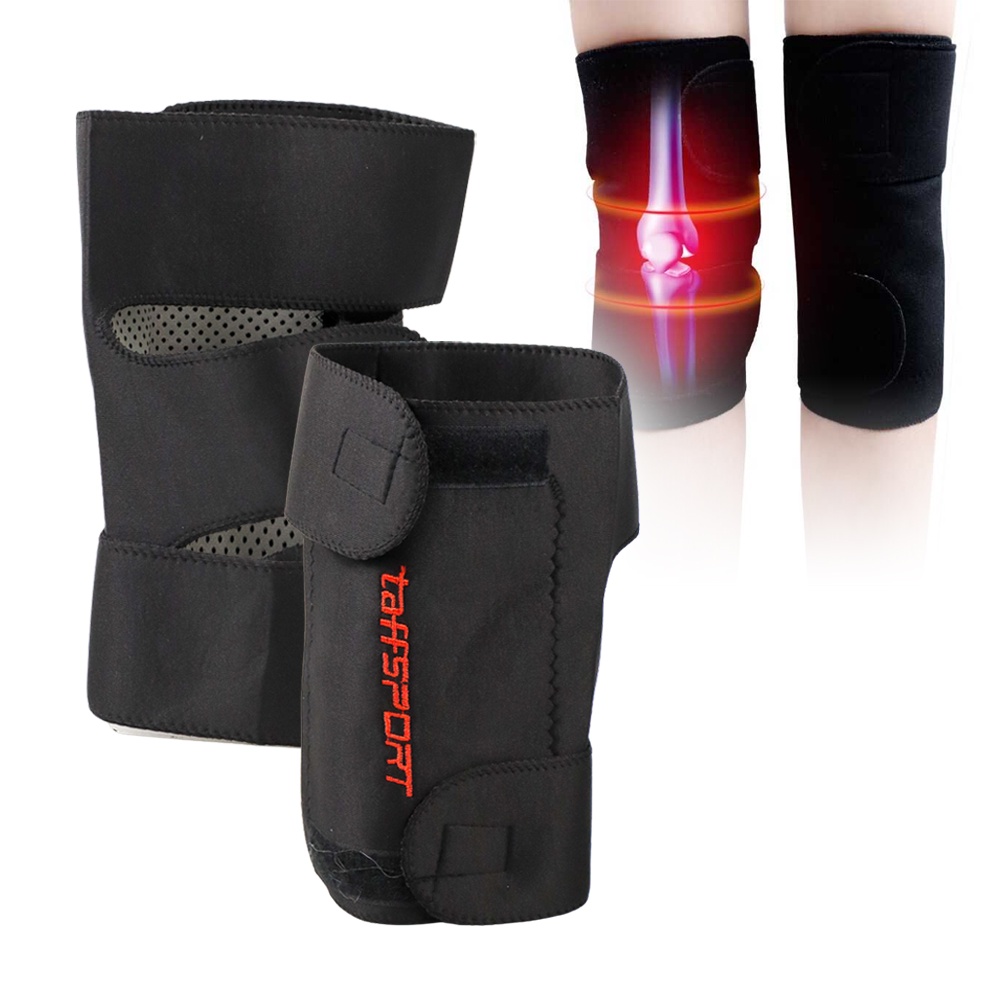 Pelindung Lutut Terapi Magnetik Knee Pad Size 86cm - A-7720 - OMHRBSBK Black