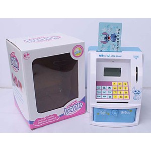 CELENGAN ATM MINI STICH MESIN HITUNG SALDO UANG KERTAS DAN KOIN