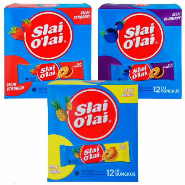 

Roma Slai Olai Box Semua Varian Rasa ( 24gram x 12 pcs ) Selai Olai Box Banyak Rasa