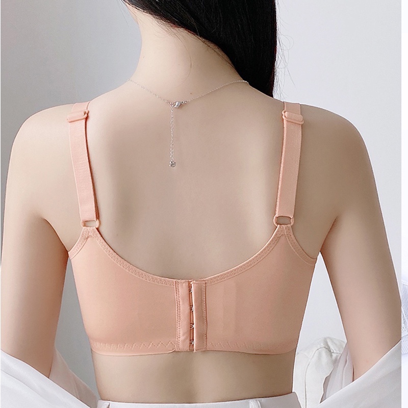 TUTULADY Bra Menyusui Tanpa Kawat Busa Tipis Cup B/C Maternity Renda Nursing Bra