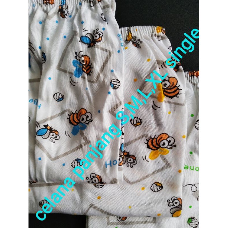 Celana panjang single knit