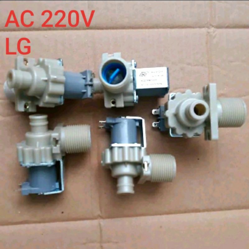 electric valve otomatis air masuk mesin cuci LG top loading