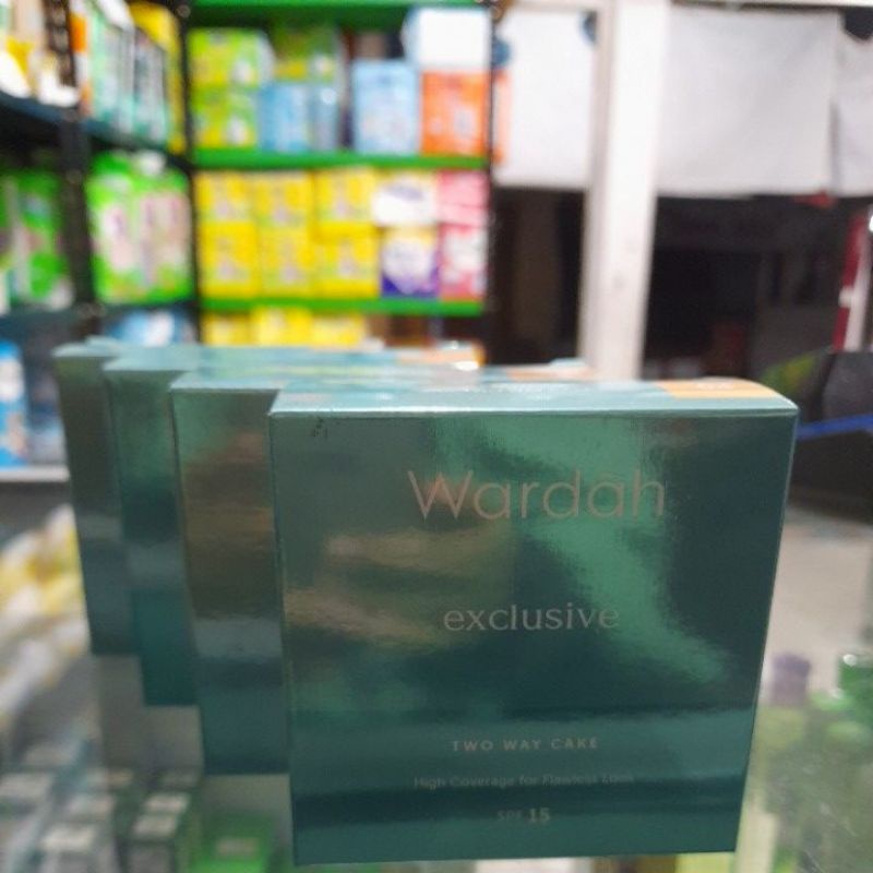 Bedak wardah Exclusive two way cake no1