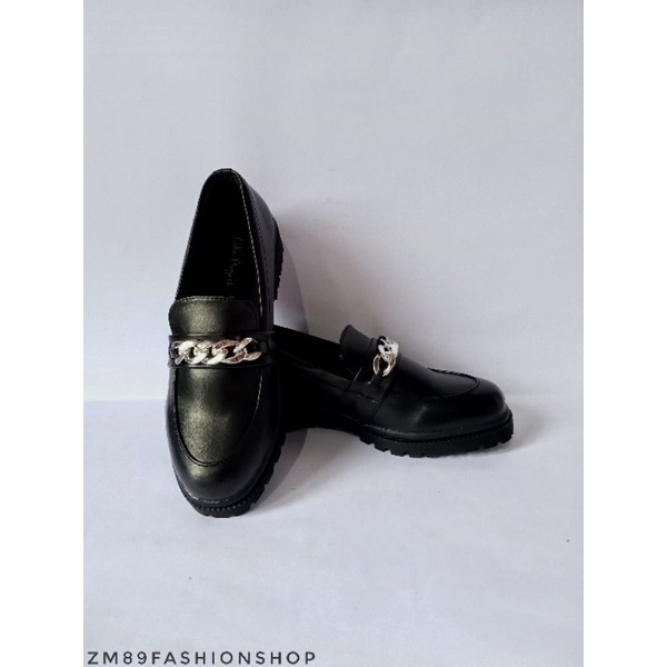 sepatu slip on loafers wanita &quot;NADINE&quot;