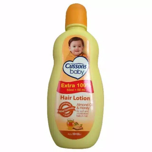 CUSSONS BABY HAIR LOTION 50ml+50ml /Minyak Rambut/Perawatan Bayi/Perlengkapan Baby