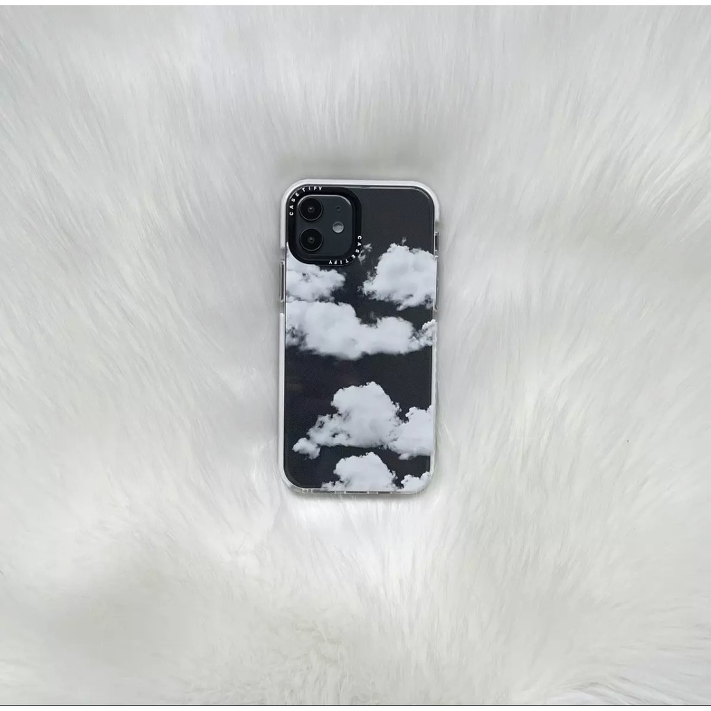 Puffy White Cloud Case (iPhone12/12Mini/12Pro/12Pro Max/7/8/7+/8+/X/XS/XR/XS Max/11/11 Pro/11ProMax)